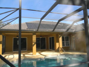 air bubbles in your pool from Solar Panels
